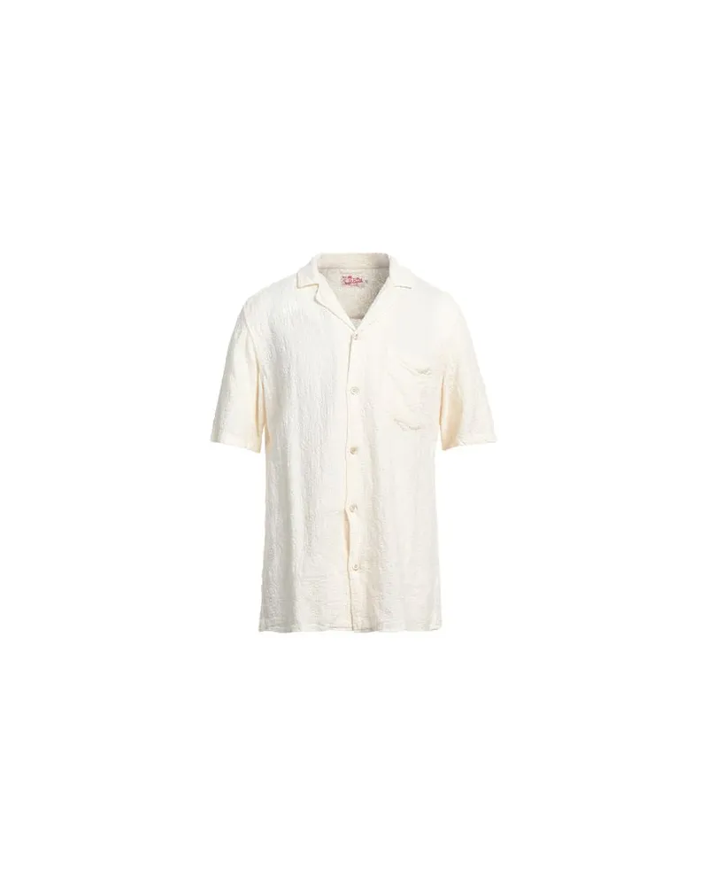 MC2 Saint Barth TOPS - Hemdenauf YOOX.COM Cremeweiß