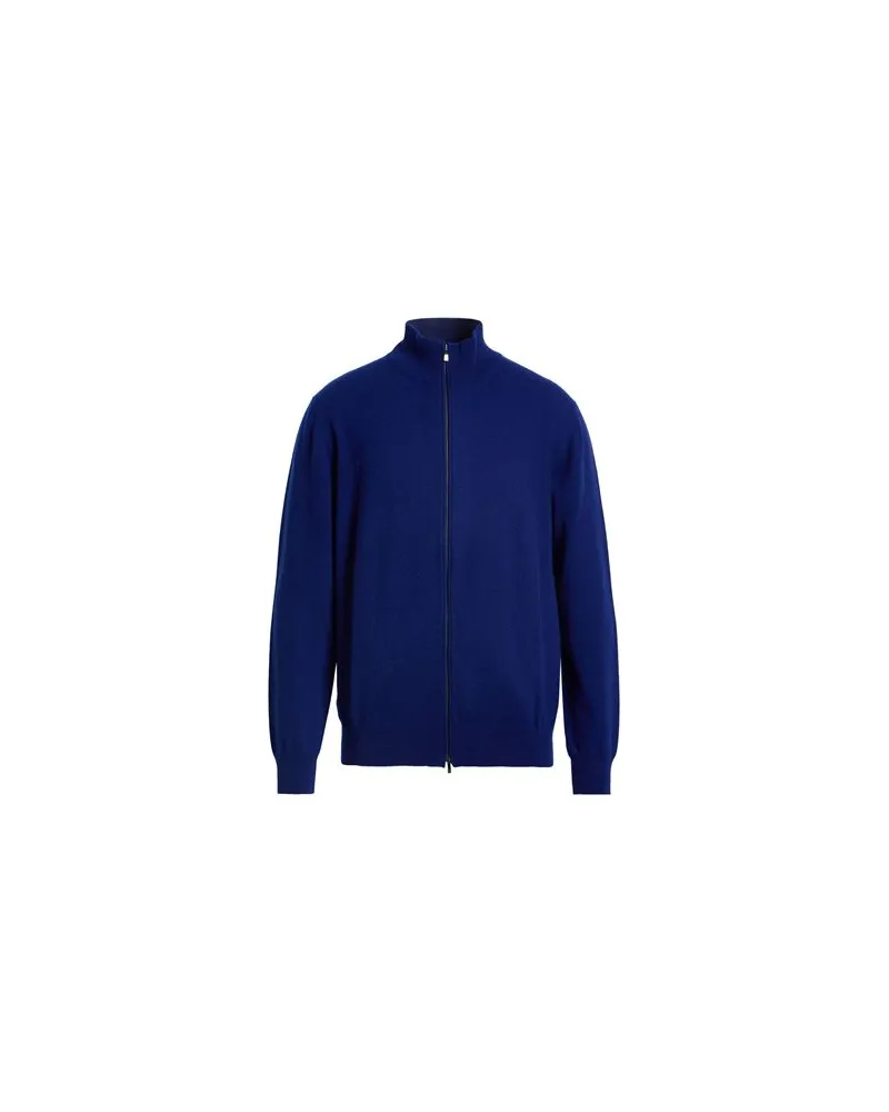 Malo STRICKWAREN - Strickjackenauf YOOX.COM Blau