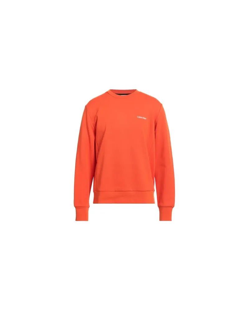 Calvin Klein TOPS - Sweatshirtsauf YOOX.COM Orange