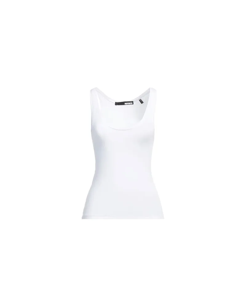 ROTATE Birger Christensen TOPS - Tank Topsauf YOOX.COM Weiß