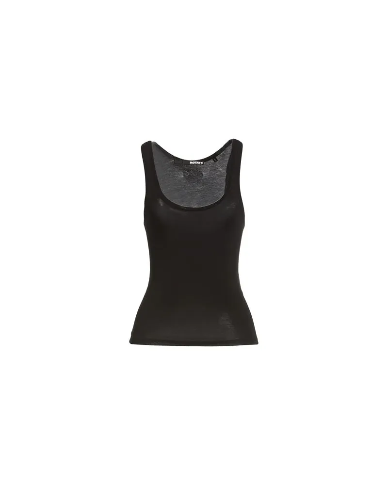 ROTATE Birger Christensen TOPS - Tank Topsauf YOOX.COM Schwarz