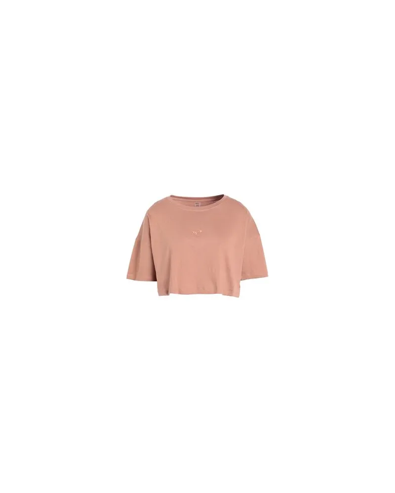 Roxy RX T-shirt Essential Crop Tee  - TOPS - T-shirtsauf YOOX.COM Hellbraun