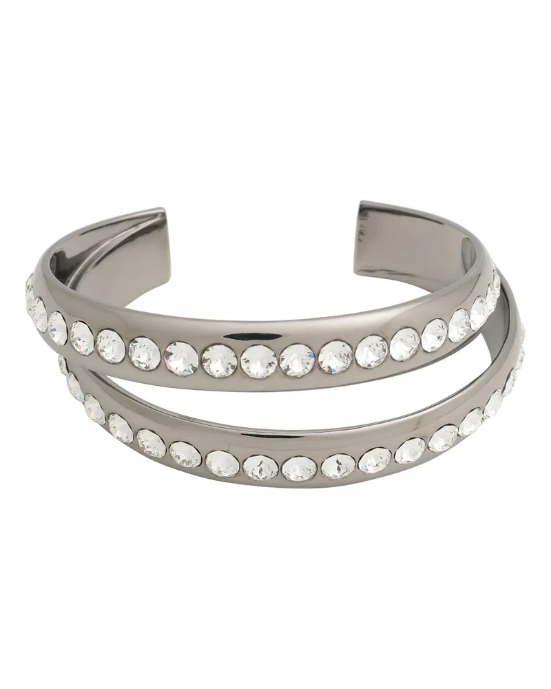 Amina Muaddi Armband Silber