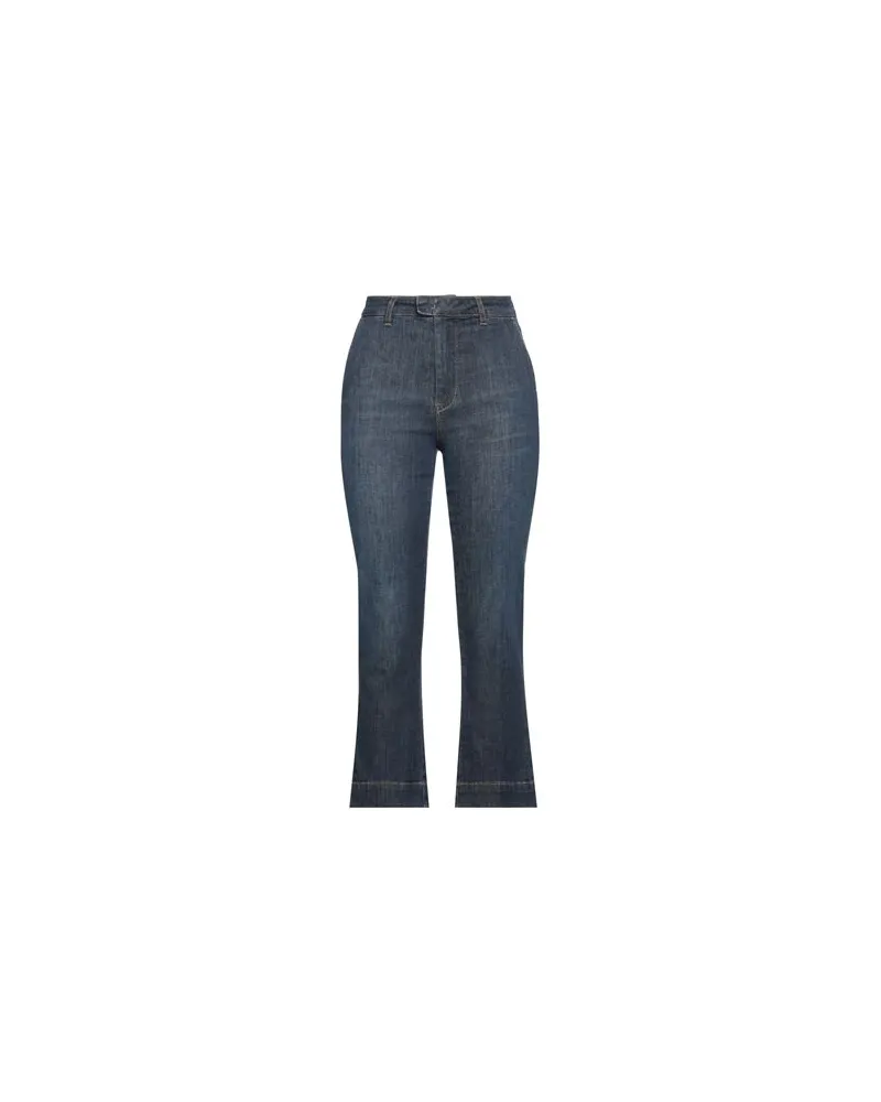 Re-HasH HOSEN & RÖCKE - Jeanshosenauf YOOX.COM Blau