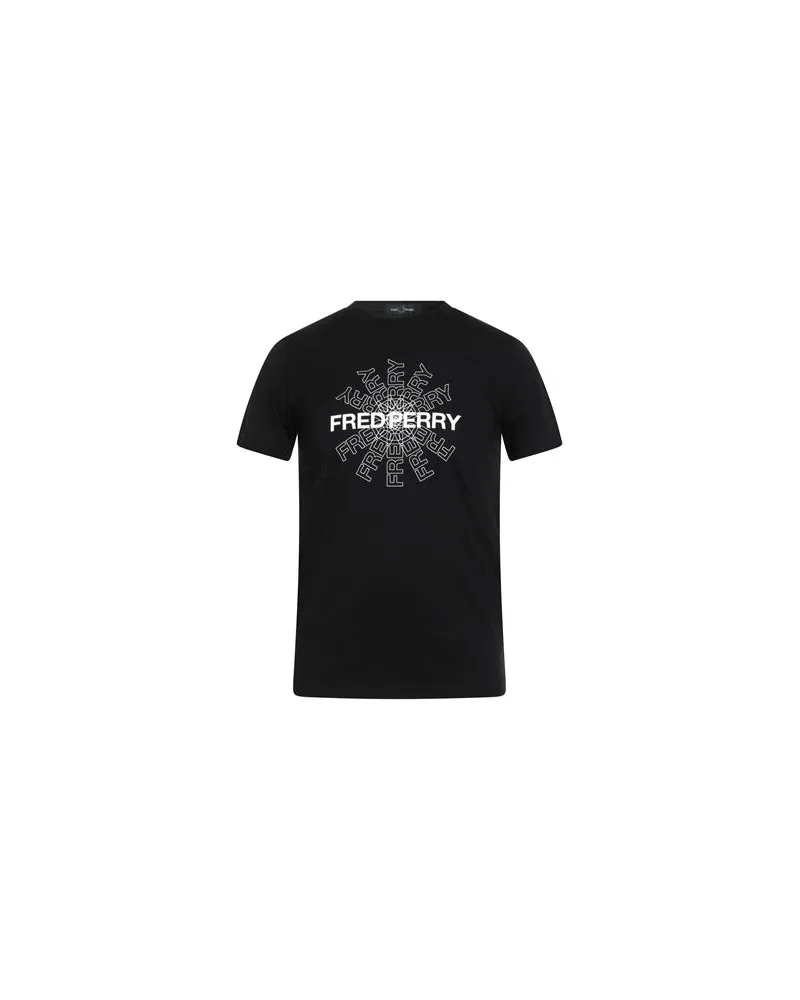 Fred Perry TOPS - T-shirtsauf YOOX.COM Schwarz