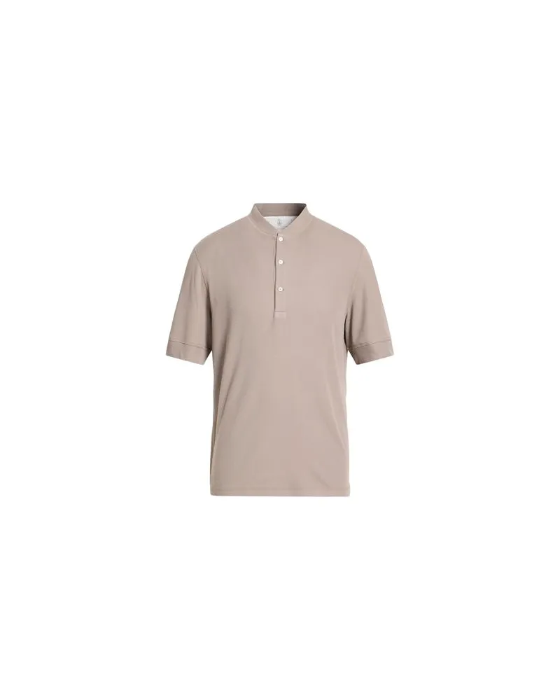 Brunello Cucinelli TOPS - T-shirtsauf YOOX.COM Maulwurfsgrau