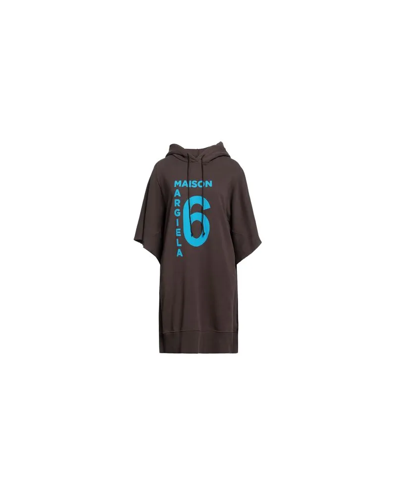 Maison Margiela KLEIDER - Mini-Kleiderauf YOOX.COM Dunkelbraun
