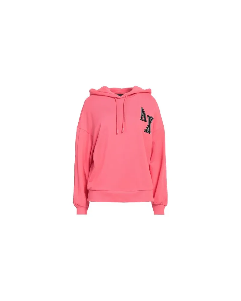 Armani Exchange TOPS - Sweatshirtsauf YOOX.COM Koralle