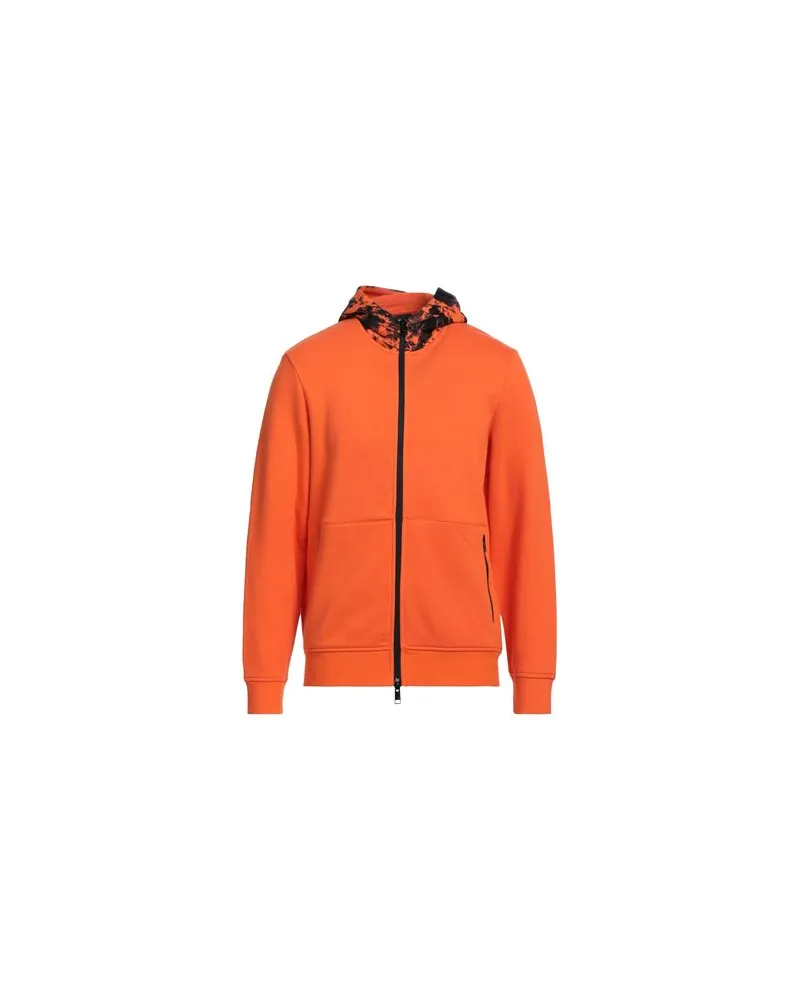 Armani Exchange TOPS - Sweatshirtsauf YOOX.COM Orange