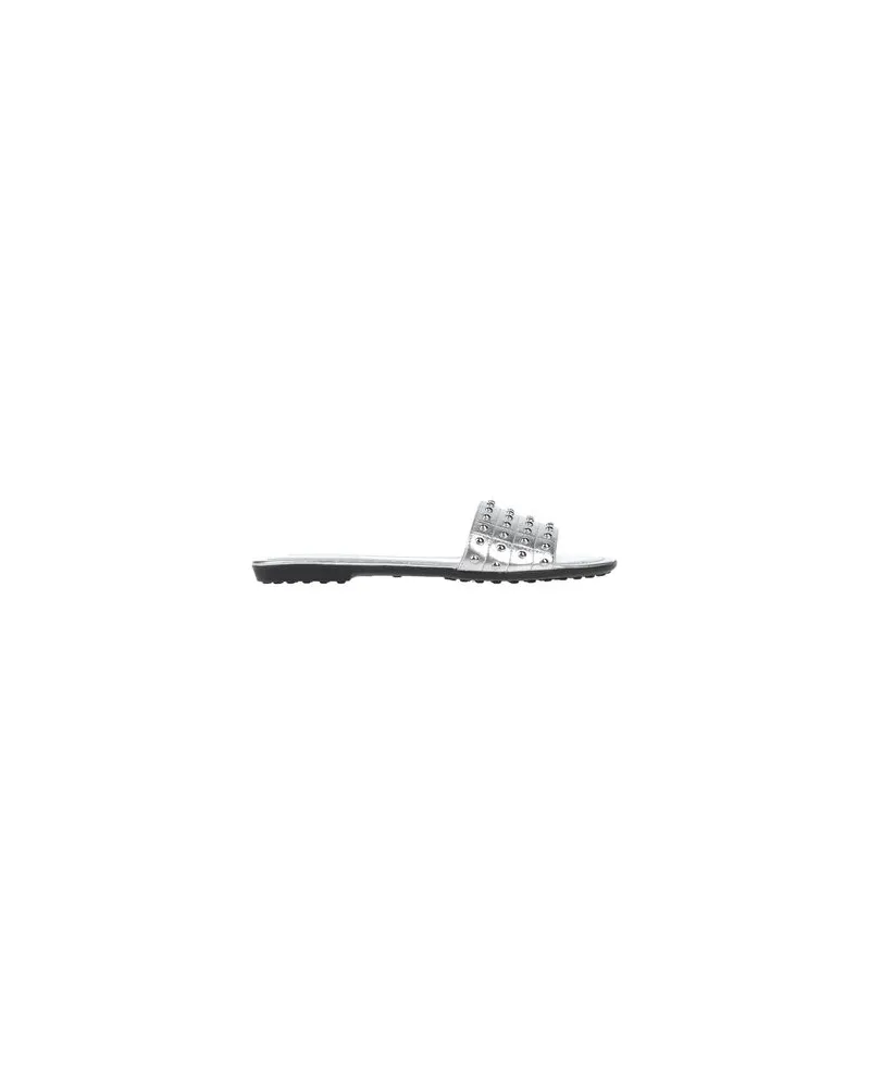 TOD'S SCHUHE - Sandalenauf YOOX.COM Silber