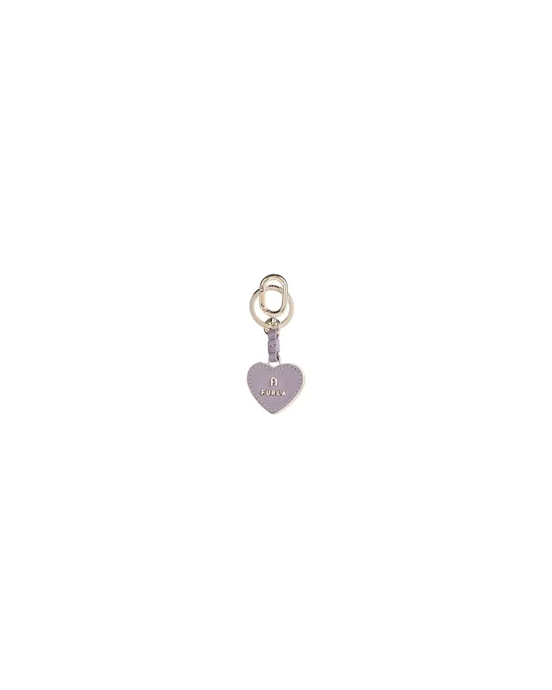 Furla CAMELIA KEYRING HEART  - Kleinlederwaren - Schlüsselanhängerauf YOOX.COM Malve