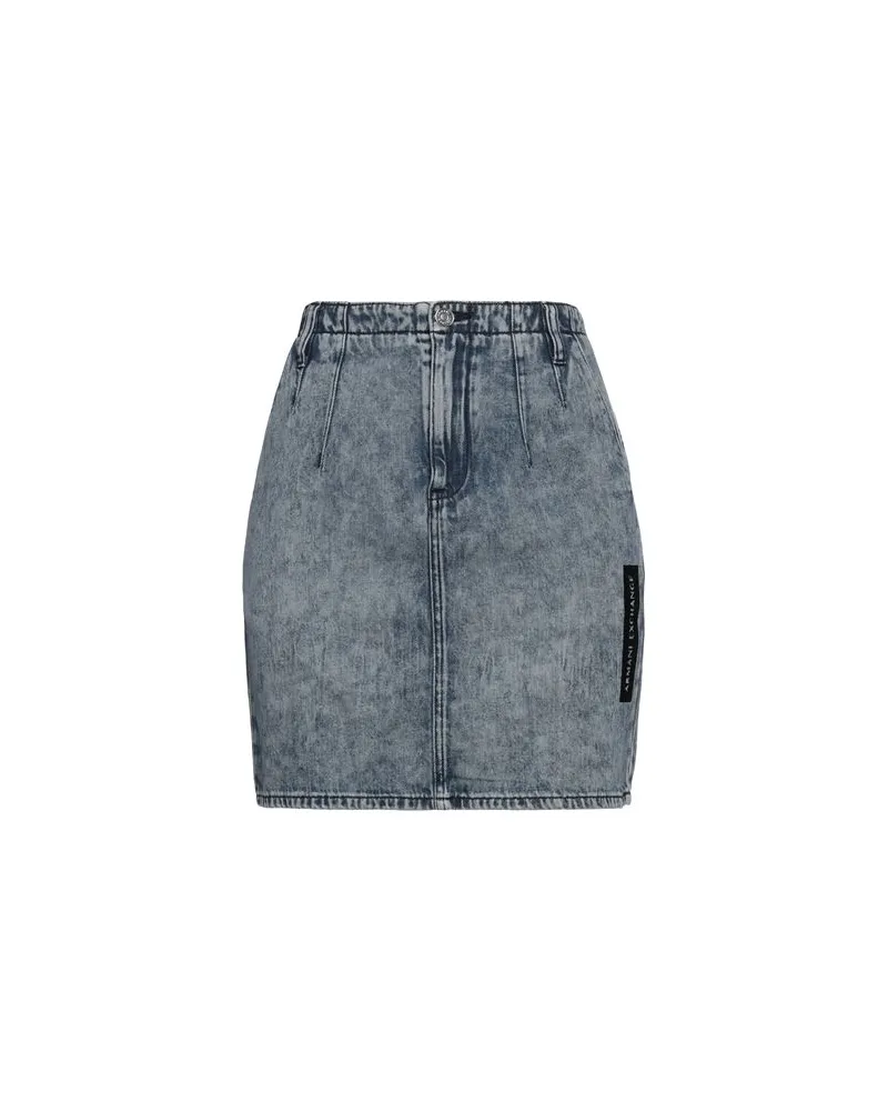 Armani Exchange HOSEN & RÖCKE - Jeansröckeauf YOOX.COM Blau