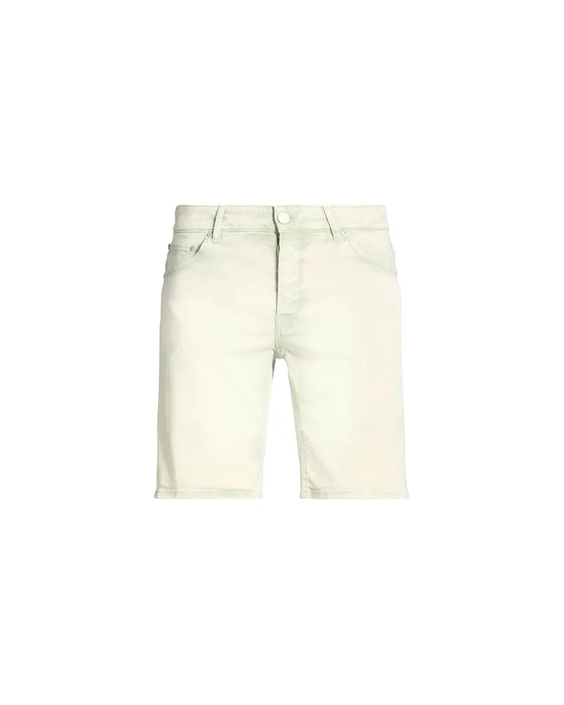 PT TORINO HOSEN & RÖCKE - Jeansshortsauf YOOX.COM Säuregrün