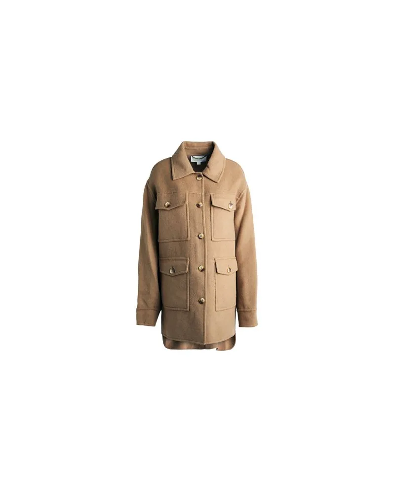 Michael Kors DBLFACE PATCH PTK JKT  - JACKEN & MÄNTEL - Mäntelauf YOOX.COM Kamel