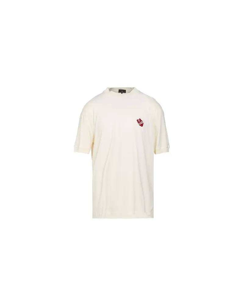 Emporio Armani TOPS - T-shirtsauf YOOX.COM Cremeweiß