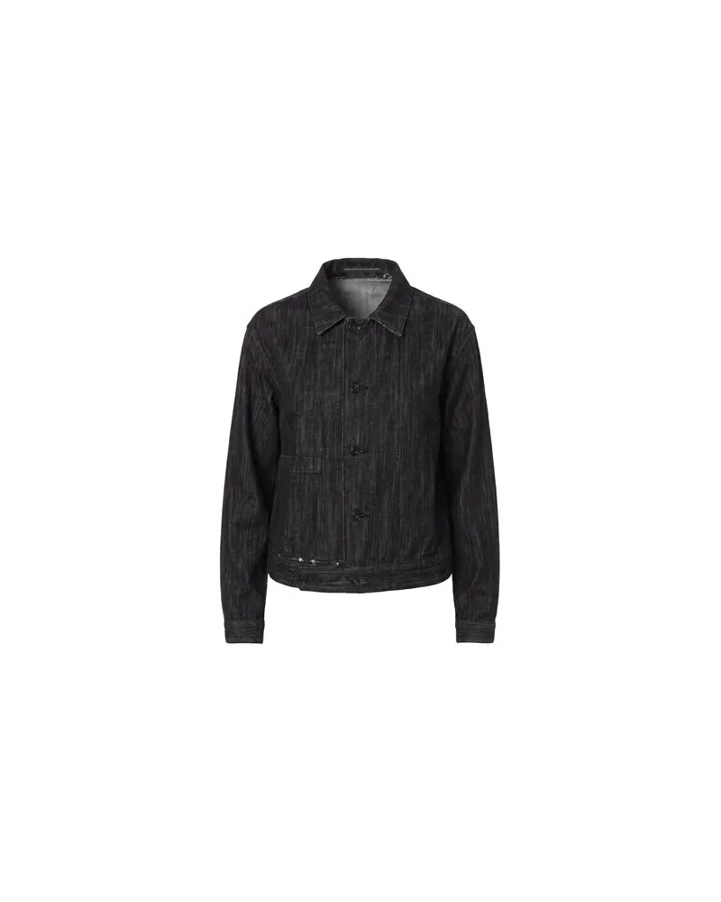 Y'S YOHJI YAMAMOTO JACKEN & MÄNTEL - Jeansjacken/Mäntelauf YOOX.COM Schwarz
