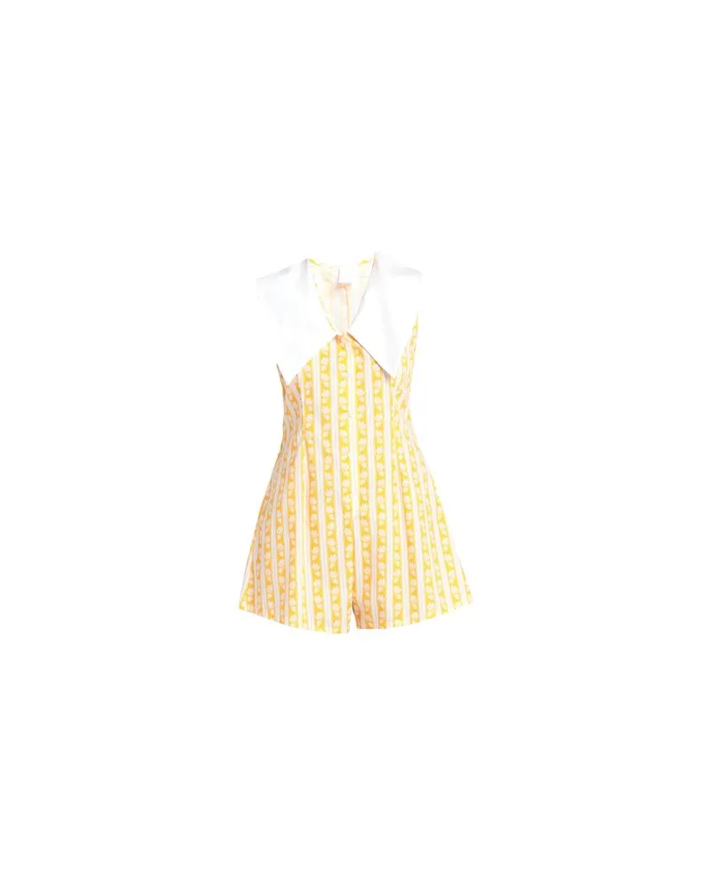 Loretta Caponi OVERALLS - Playsuitsauf YOOX.COM Mandarine