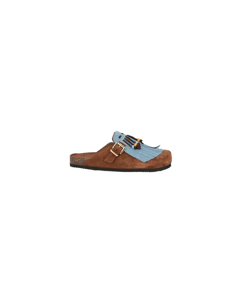 Divine Follie SCHUHE - Mules & Clogsauf YOOX.COM Braun