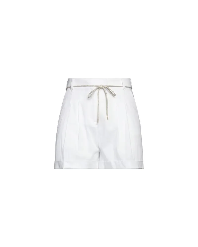Patrizia Pepe HOSEN & RÖCKE - Shorts & Bermudashortsauf YOOX.COM Weiß