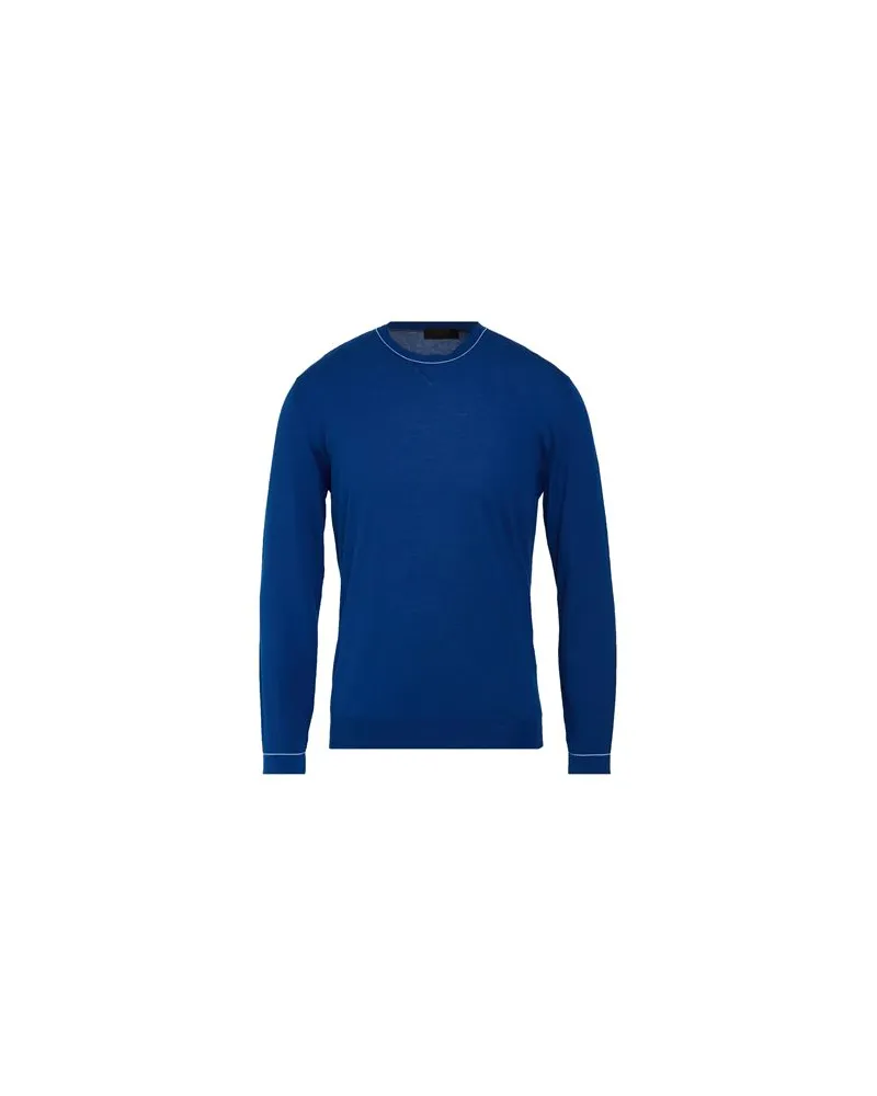 MOORER STRICKWAREN - Pulloverauf YOOX.COM Blau