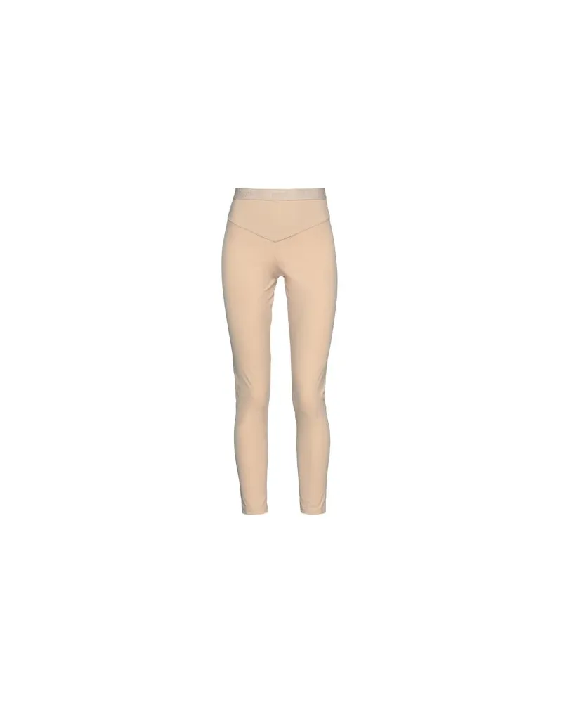 GCDS HOSEN & RÖCKE - Leggingsauf YOOX.COM Beige