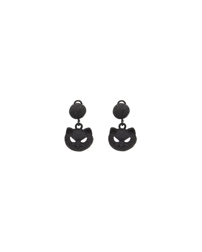 Moschino SCHMUCK und UHREN - Ohrringeauf YOOX.COM Schwarz
