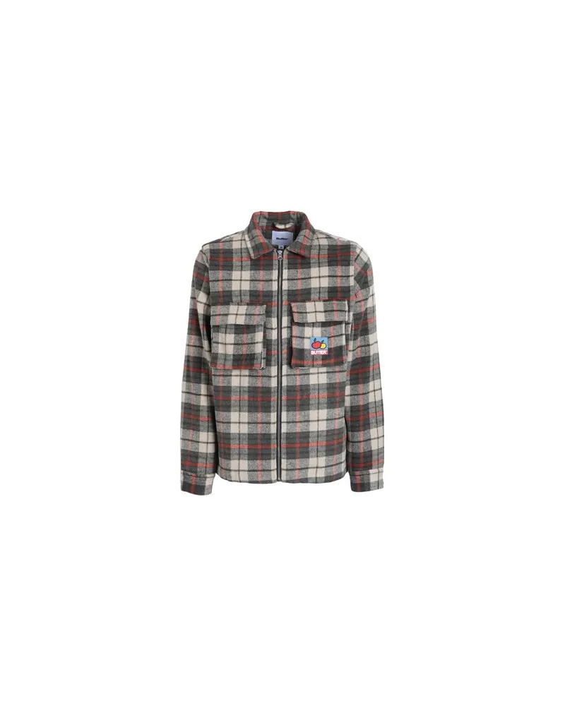 Butter Goods Grove Plaid Overshirt  - Grove Plaid Overshirt - TOPS - Hemdenauf YOOX.COM Beige
