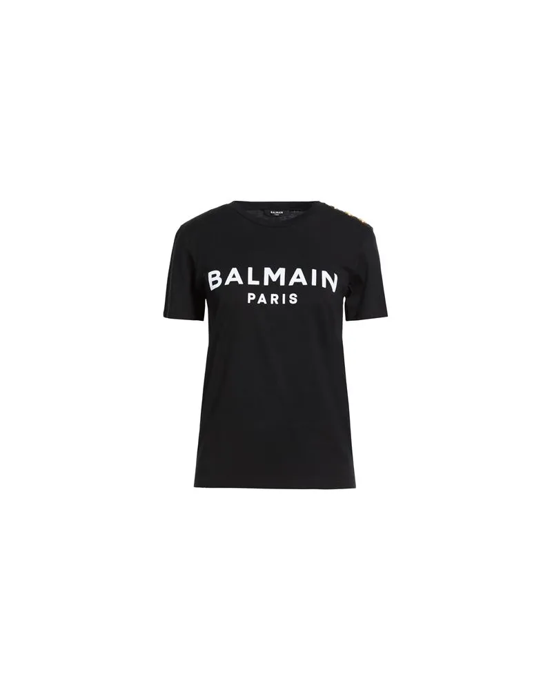 Balmain TOPS - T-shirtsauf YOOX.COM Schwarz