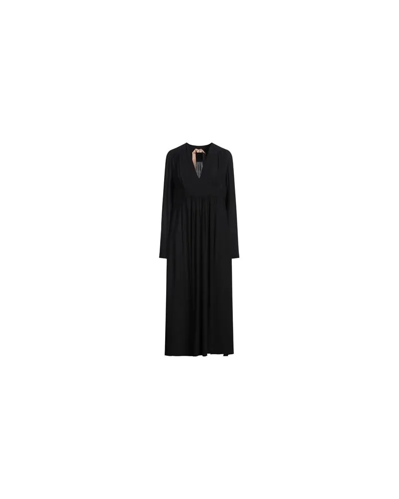 N° 21 KLEIDER - Midi-Kleiderauf YOOX.COM Schwarz