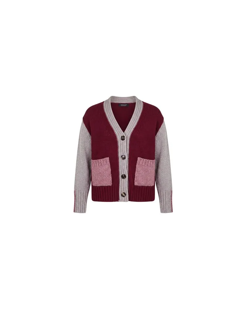 ARAGONA STRICKWAREN - Strickjackenauf YOOX.COM Purpur