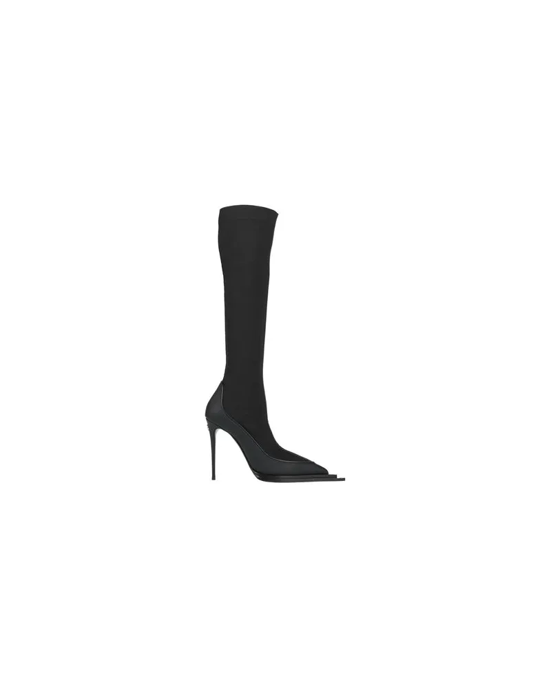 Dolce & Gabbana SCHUHE - Stiefelauf YOOX.COM Schwarz