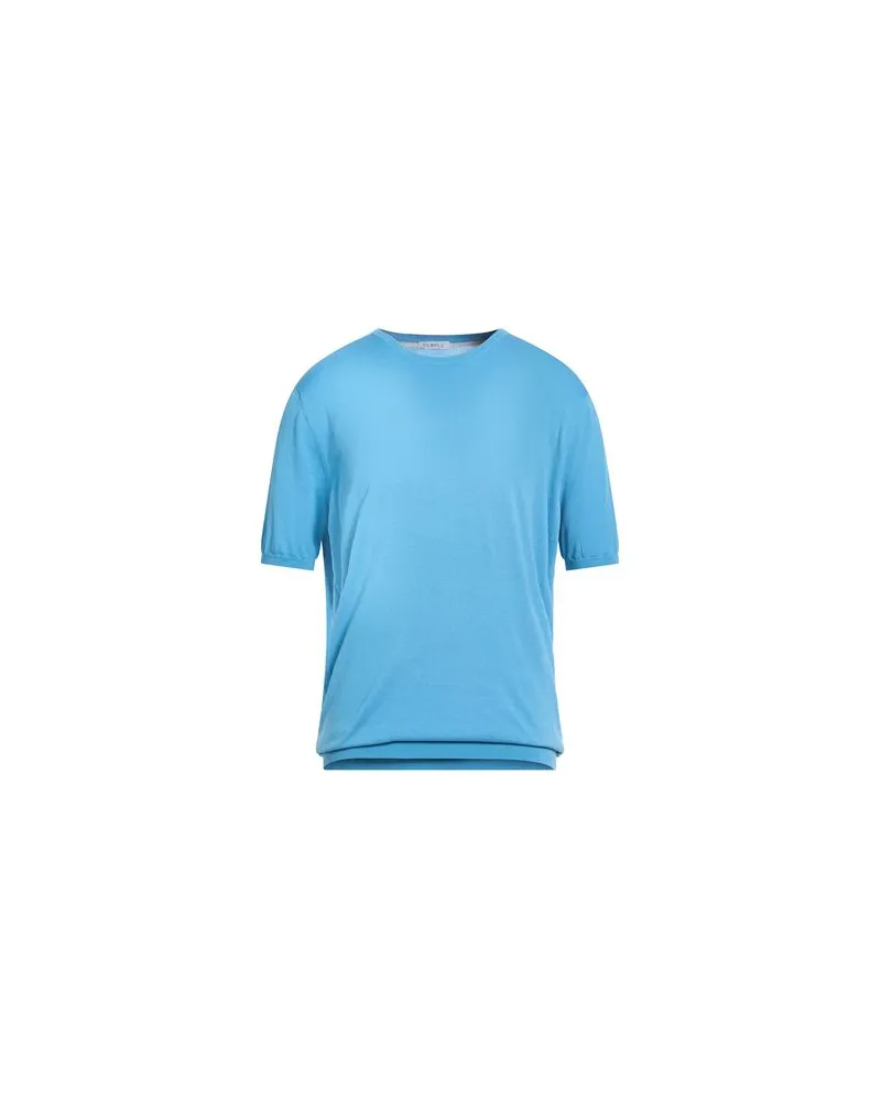 People of Shibuya STRICKWAREN - Pulloverauf YOOX.COM Hellblau