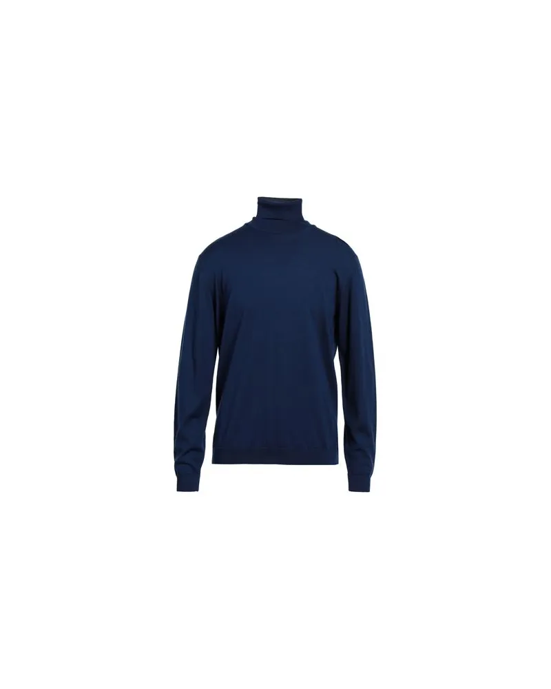 Roberto Collina STRICKWAREN - Rollkragenpulloverauf YOOX.COM Blau