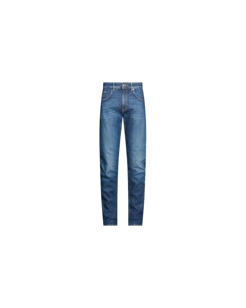 PT TORINO HOSEN & RÖCKE - Jeanshosenauf YOOX.COM Blau