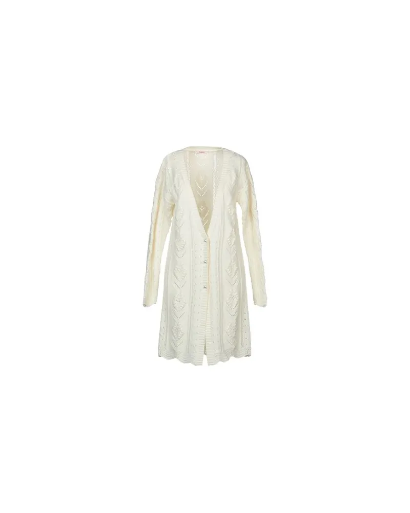 Blumarine STRICKWAREN - Strickjackenauf YOOX.COM Elfenbein