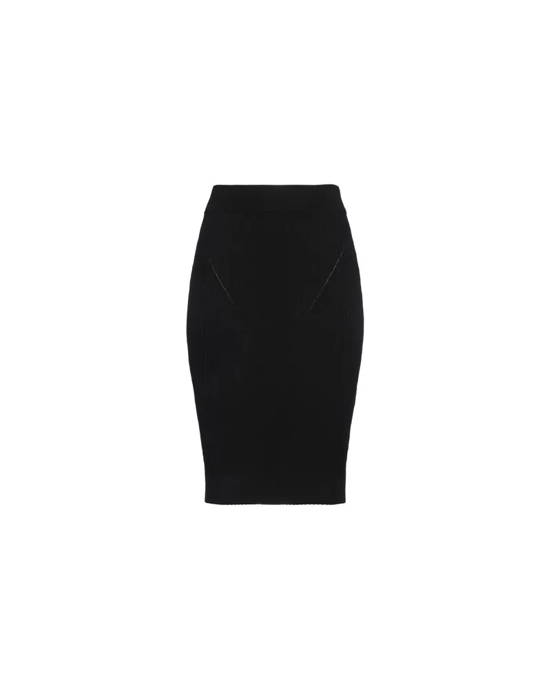 Guess HOSEN & RÖCKE - Midi-Röckeauf YOOX.COM Schwarz