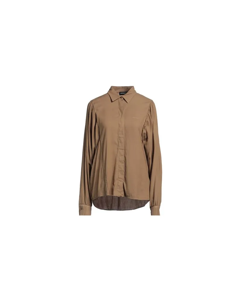 Dondup TOPS - Hemdenauf YOOX.COM Khaki