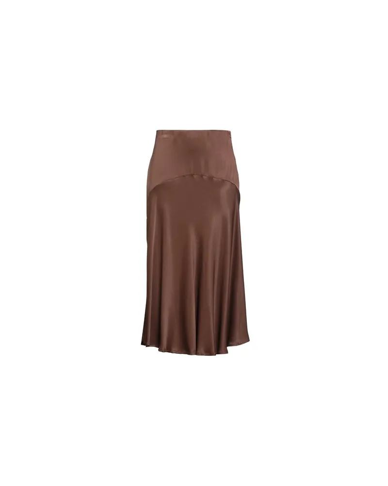 Même Road HOSEN & RÖCKE - Midi-Röckeauf YOOX.COM Braun
