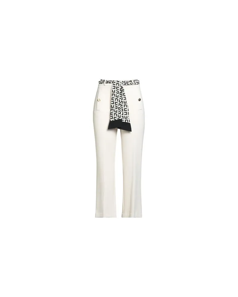 Elisabetta Franchi HOSEN & RÖCKE - Hosenauf YOOX.COM Elfenbein