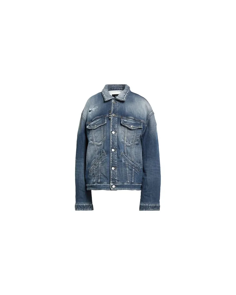 Dsquared2 JACKEN & MÄNTEL - Jeansjacken/Mäntelauf YOOX.COM Blau