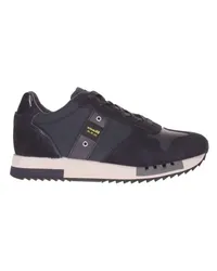 Blauer Sneakers Blau