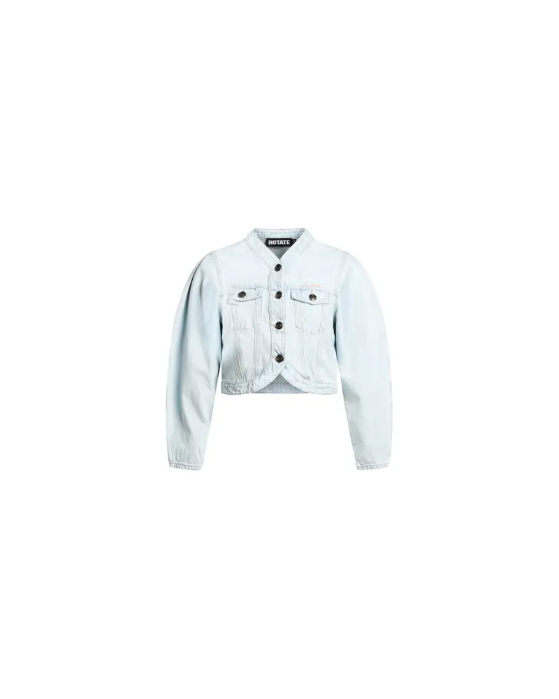 ROTATE Birger Christensen JACKEN & MÄNTEL - Jeansjacken/Mäntelauf YOOX.COM Himmelblau