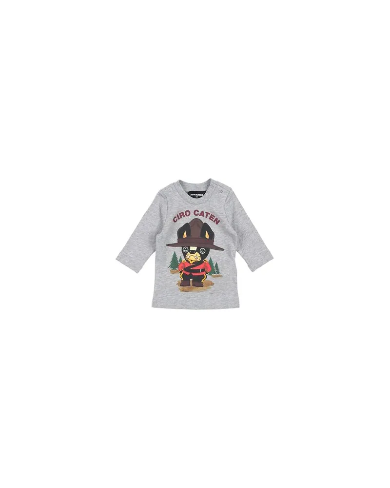 Dsquared2 TOPS - T-shirtsauf YOOX.COM Hellgrau