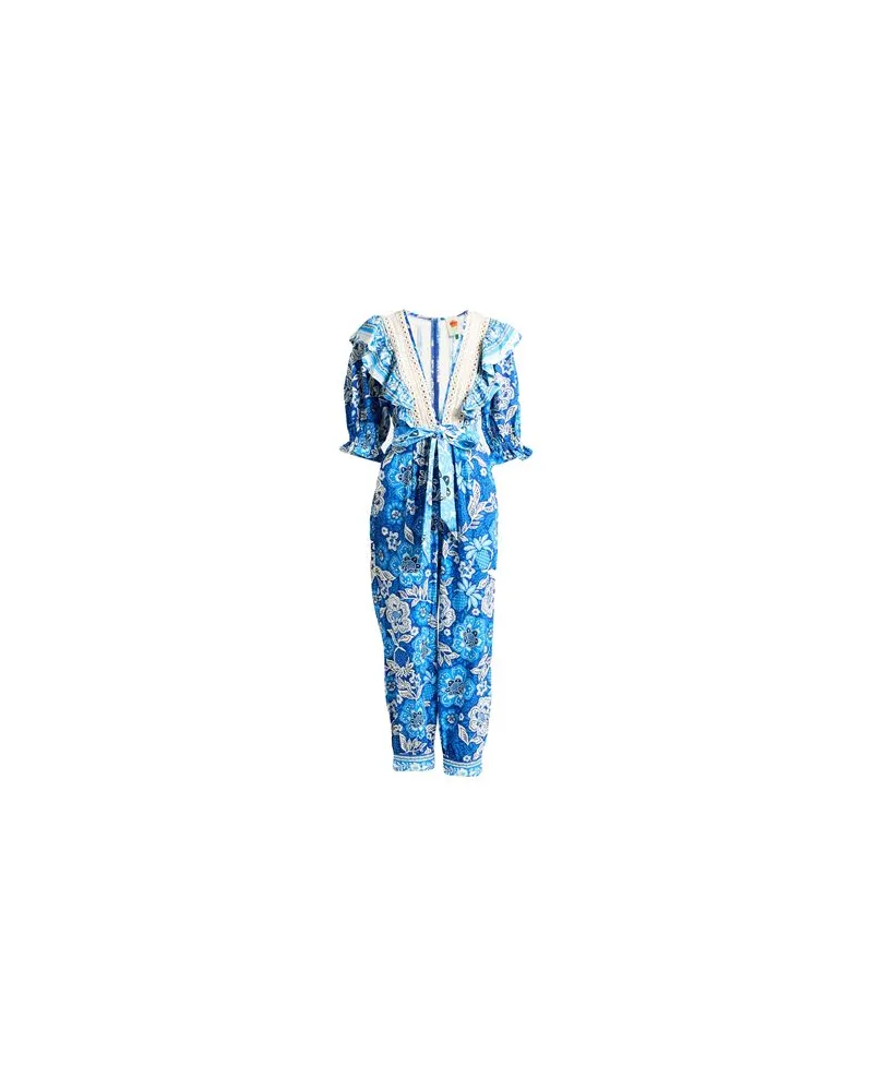 FARM Rio OVERALLS - Jumpsuitsauf YOOX.COM Azurblau