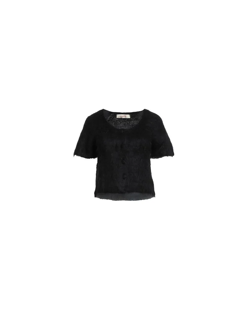 Jucca STRICKWAREN - Strickjackenauf YOOX.COM Schwarz