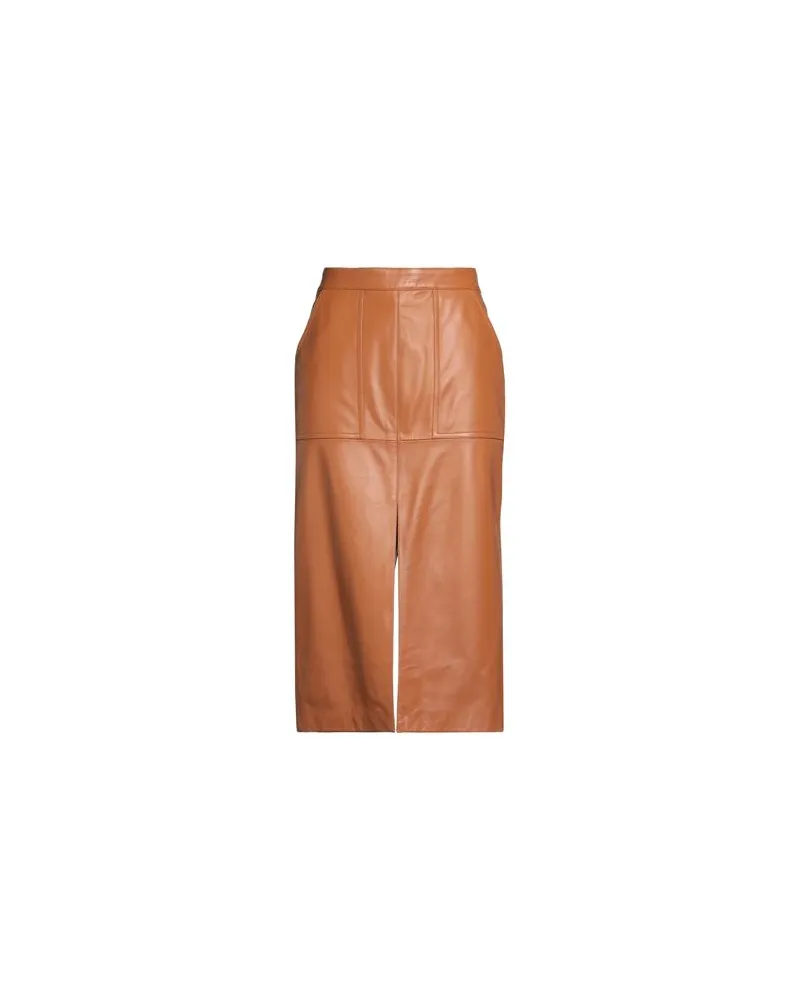 Marni HOSEN & RÖCKE - Midi-Röckeauf YOOX.COM Lederfarben