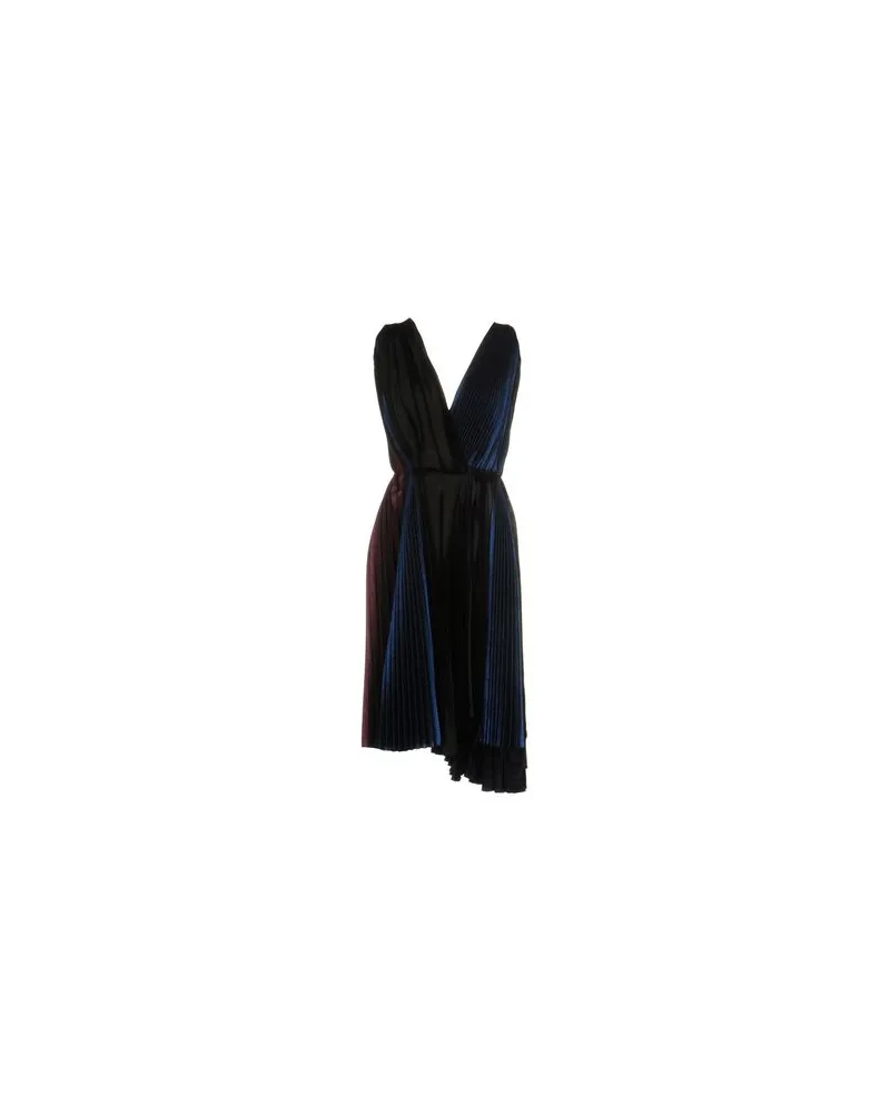 Cédric Charlier KLEIDER - Midi-Kleiderauf YOOX.COM Schwarz