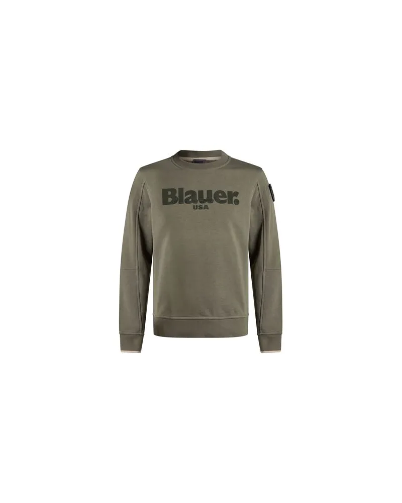 Blauer TOPS - Sweatshirtsauf YOOX.COM Militärgrün