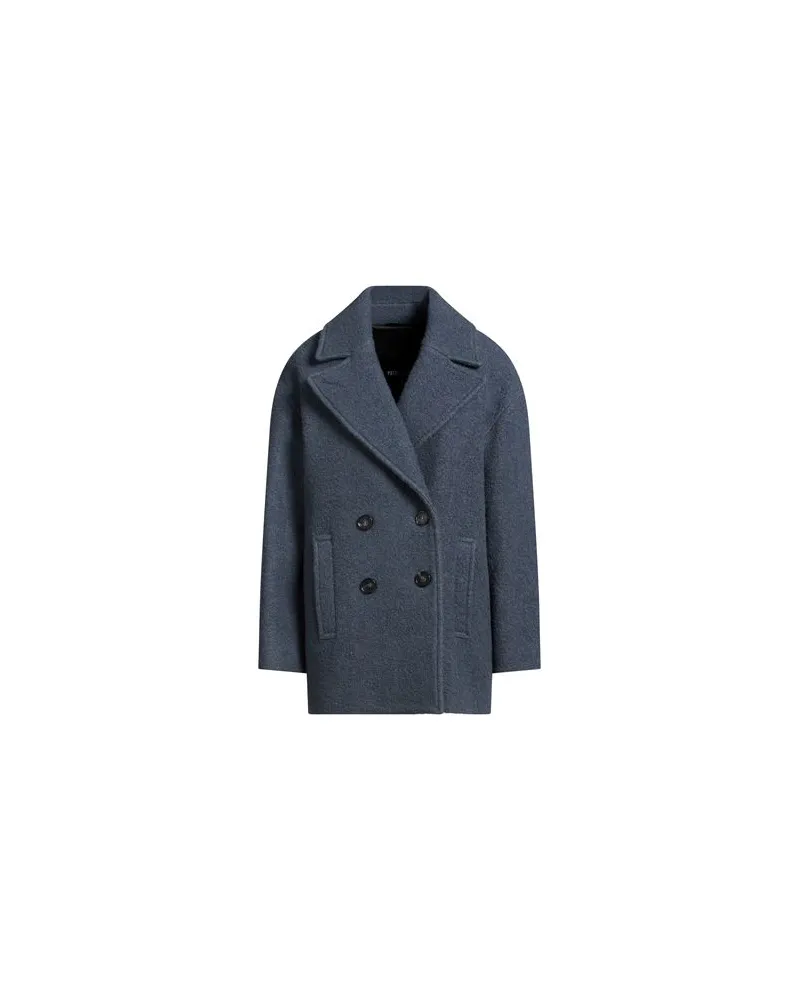 Patrizia Pepe JACKEN & MÄNTEL - Mäntelauf YOOX.COM Blei