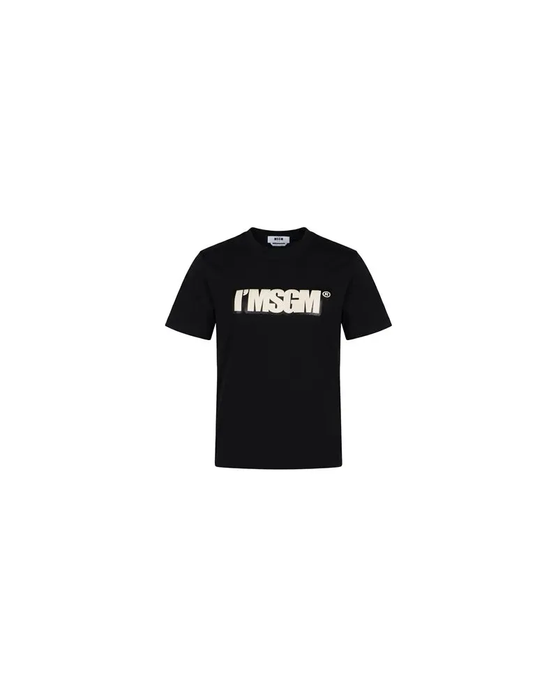 MSGM TOPS - T-shirtsauf YOOX.COM Schwarz